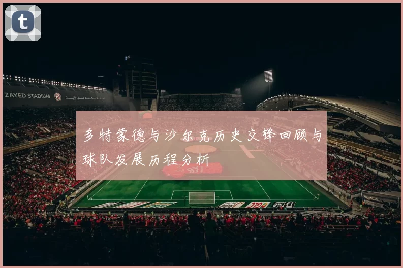 多特蒙德与沙尔克历史交锋回顾与球队发展历程分析